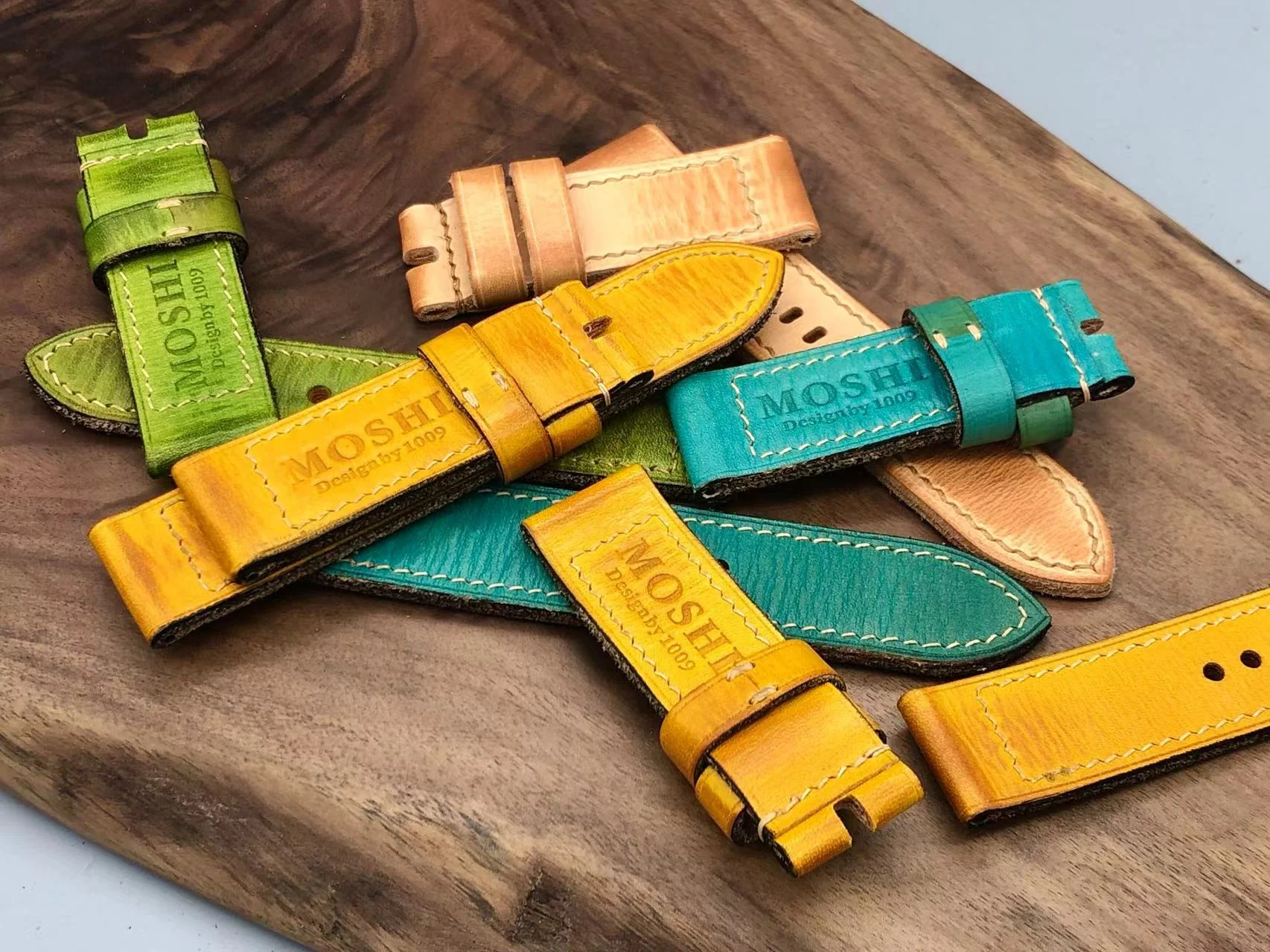 Vegetable Tanned Leather Strap