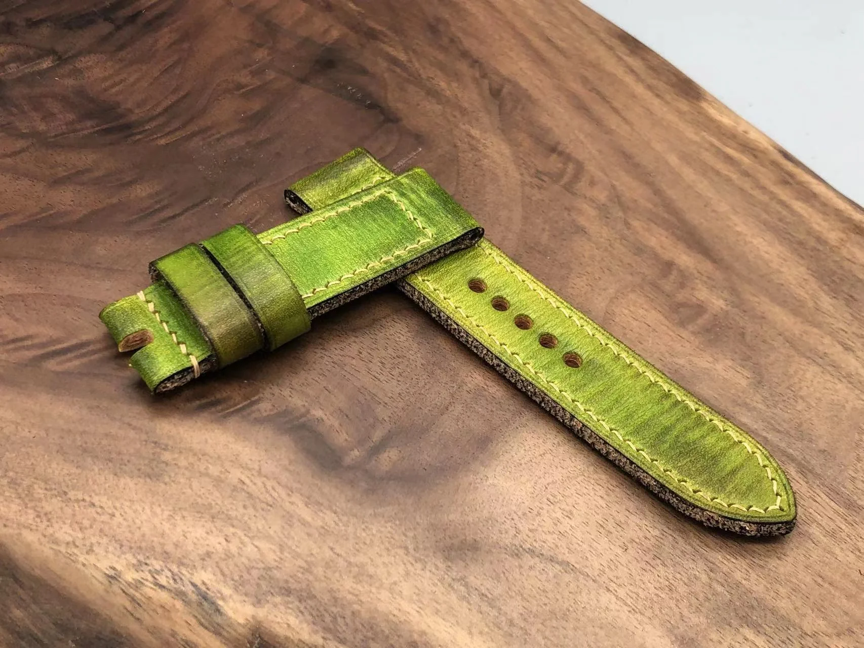 Vegetable Tanned Leather Strap - Image 2