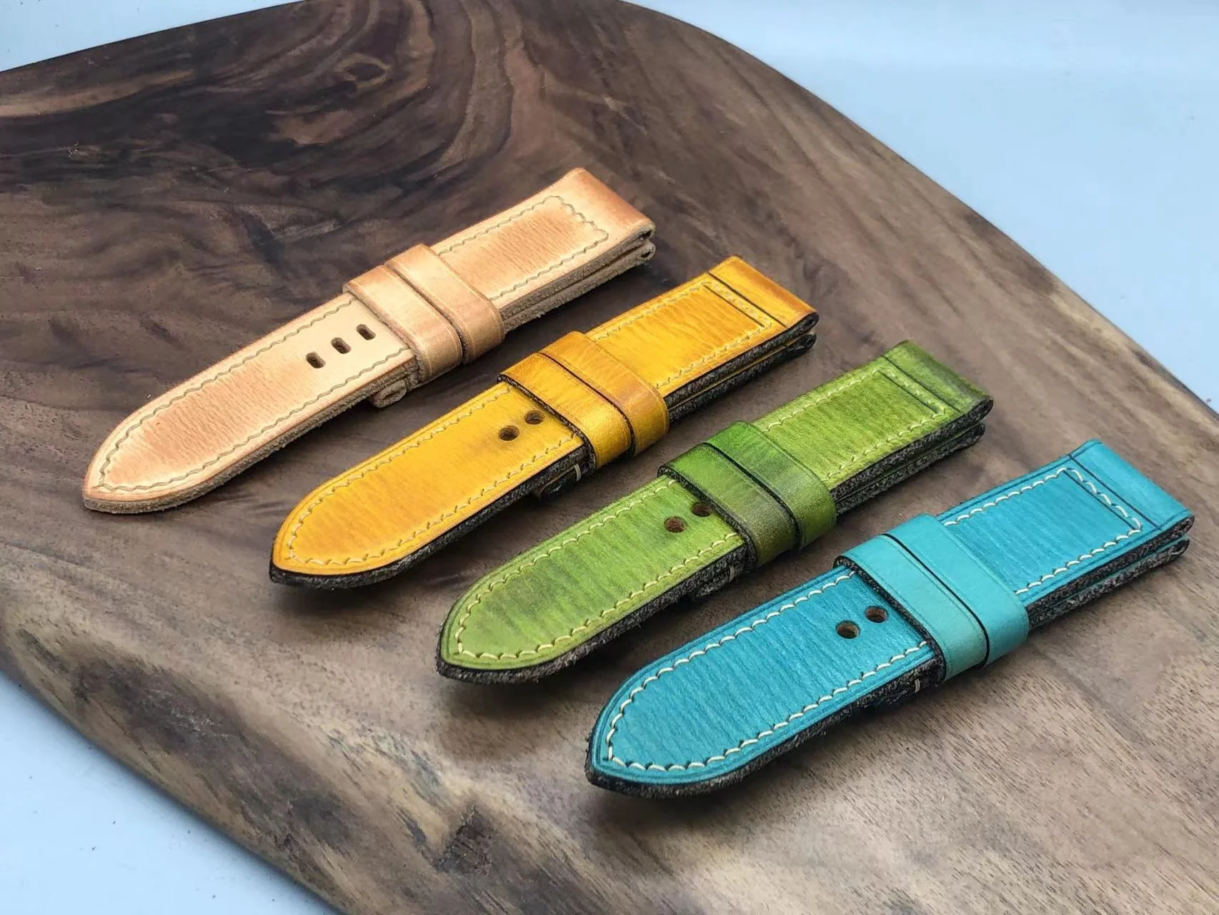 Vegetable Tanned Leather Strap - Image 3
