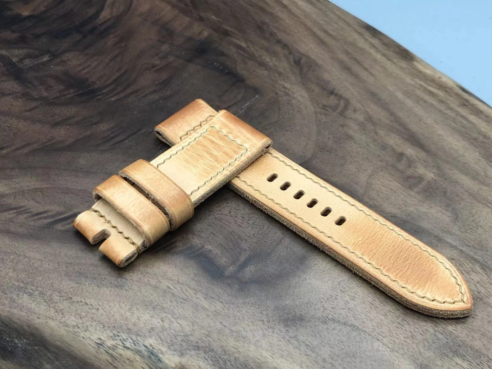 Vegetable Tanned Leather Strap - Image 4