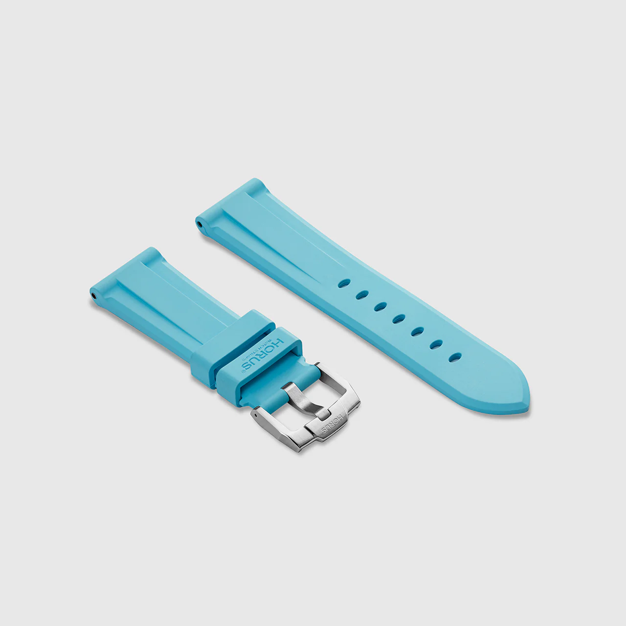 MIami Blue Rubber Strap for Panerai Luminor