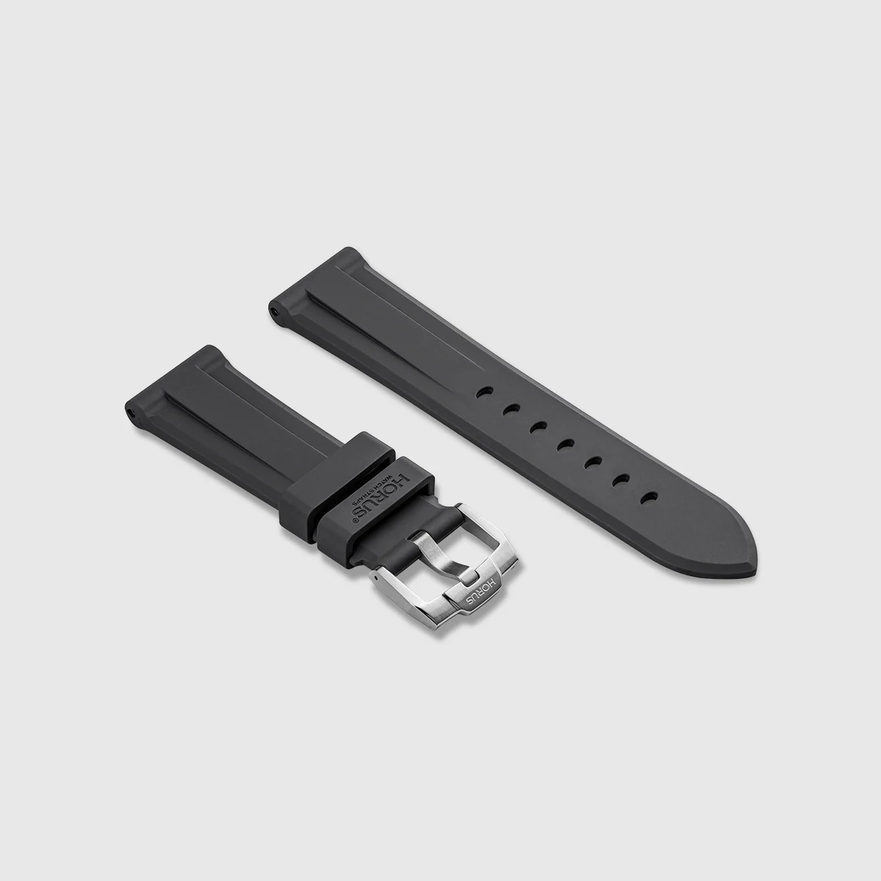 Carbon Grey Rubber Strap for Panerai Luminor