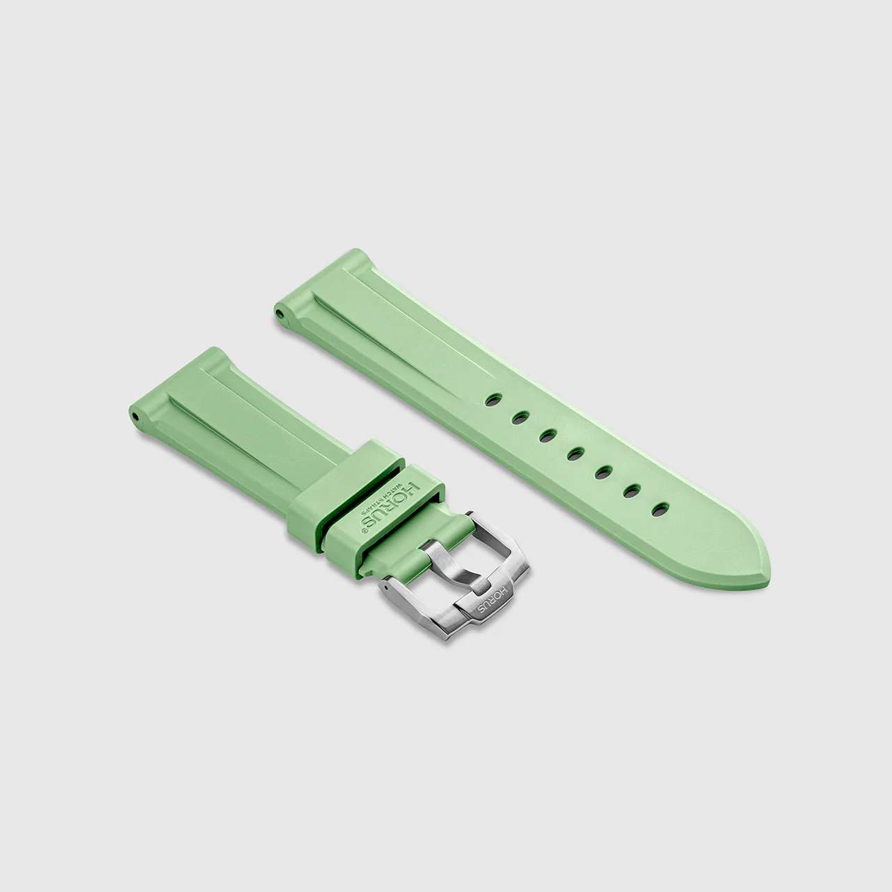 Sage Green Rubber Strap for Panerai Luminor